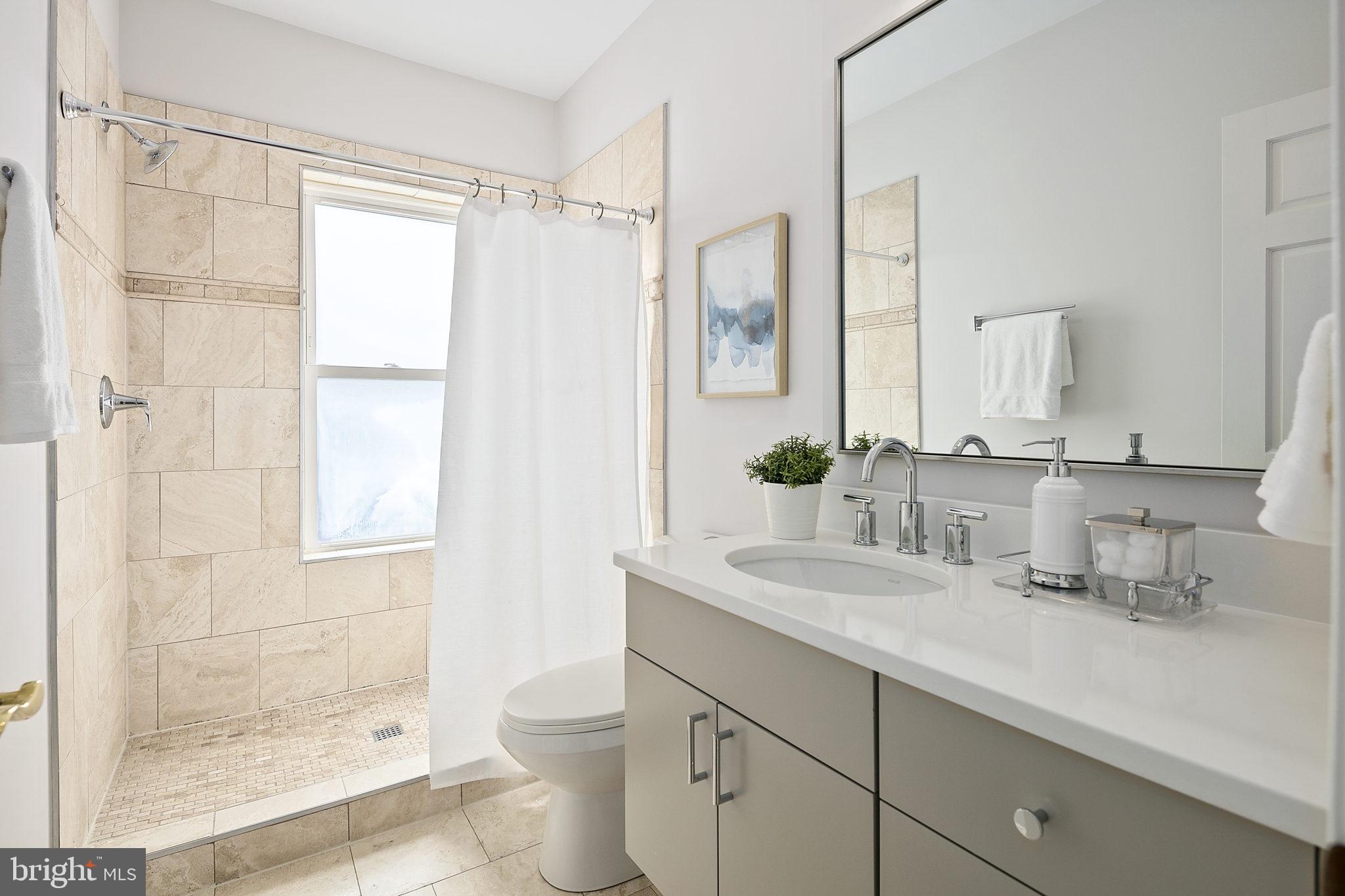 523 F Street Northeast Washington, DC 20002 - Photo 21 of 38 Renovated first full bathroom
