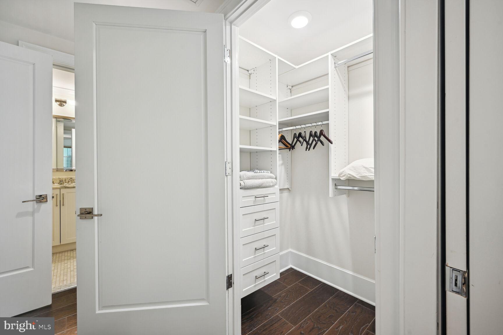 1108 16th Street Northwest, Unit 604 Washington, DC 20036 - Photo 12 of 20 Sleek closet design for modern living.