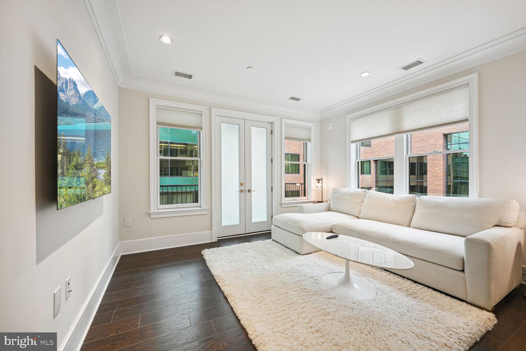 1108 16th Street Northwest, Unit 604 Washington, DC 20036 - Photo 9 of 20 Bright and airy modern living space.