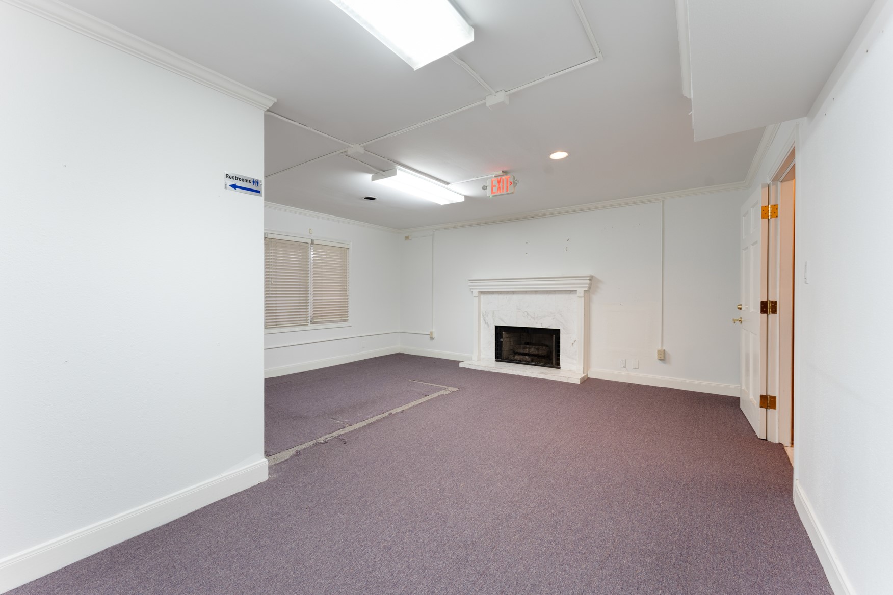5135 Edloe Street Houston, TX 77005 - Photo 5 of 41 Fireplace recently removed and covered with new sheetrock