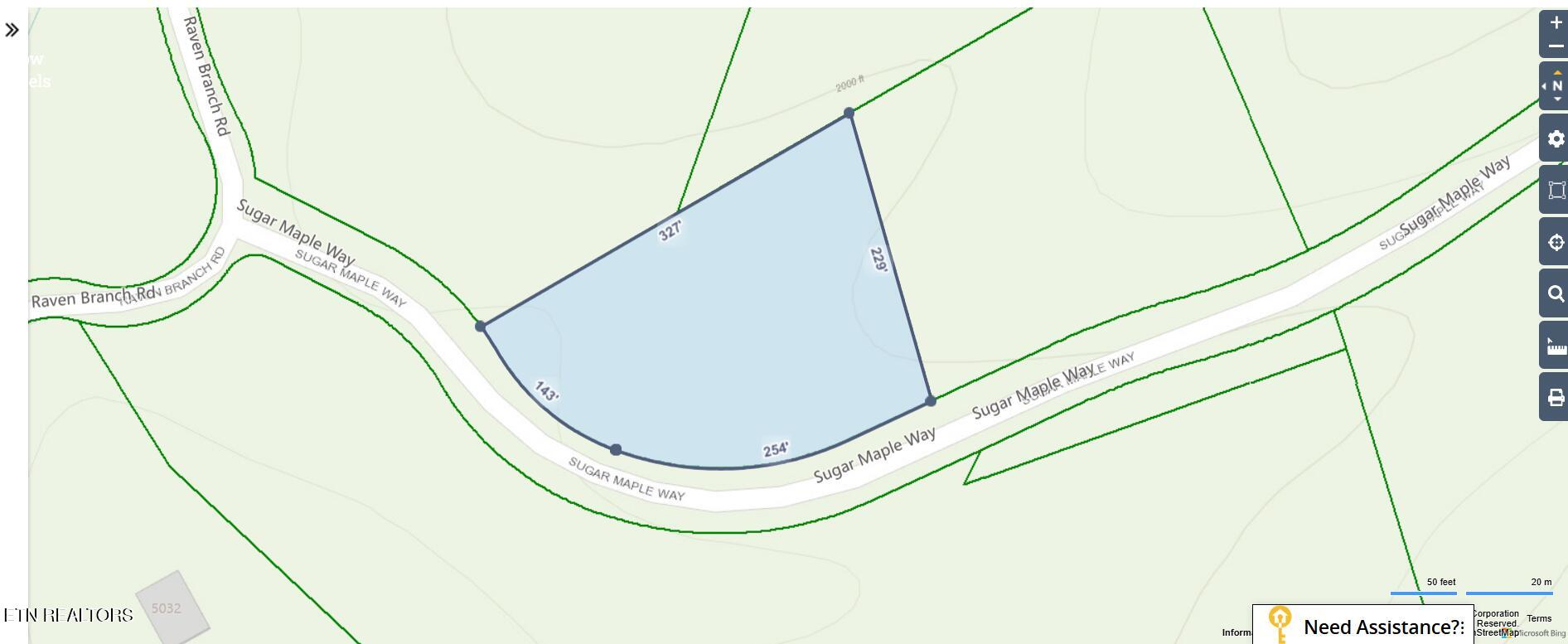 Lot 39 Sugar Maple Way Del Rio, TN 37727 - Photo 6 of 7 Lot39-Map-Topo