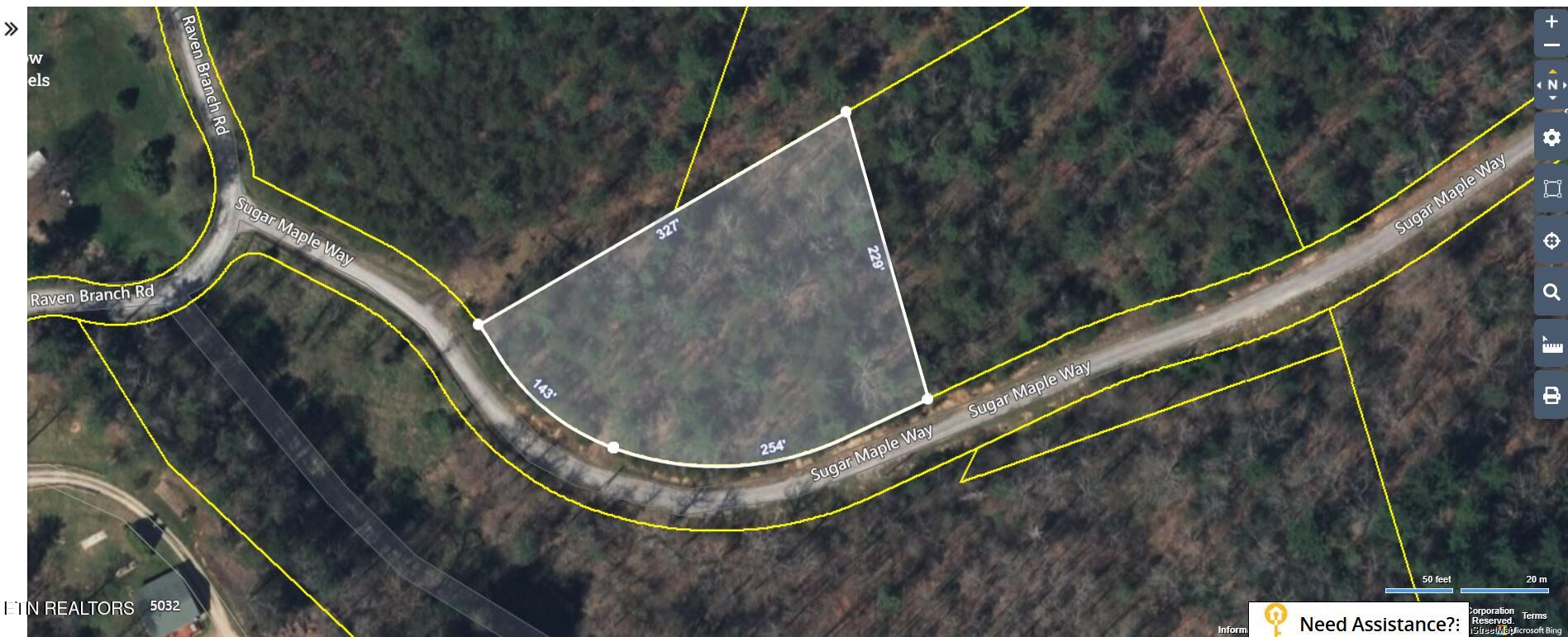 Lot 39 Sugar Maple Way Del Rio, TN 37727 - Photo 7 of 7 Lot39-Map-Aerial
