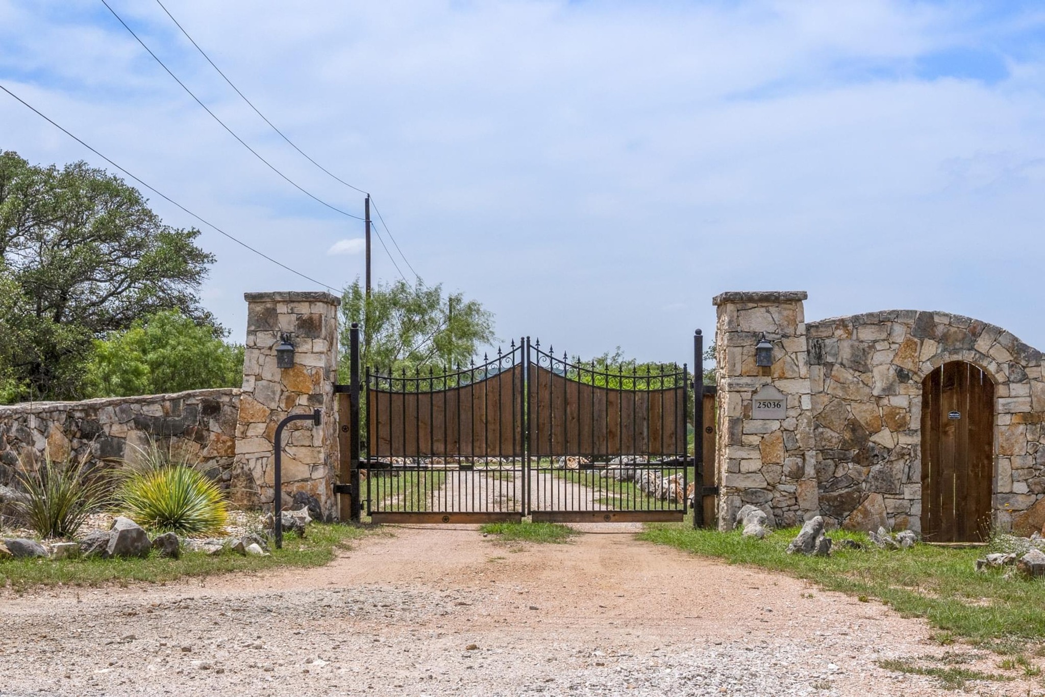 25036 River Road Spicewood, TX 78669 - Photo 1 of 1 Behind this gate is the beginning to your waterfront paradise!