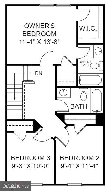 300 Presidents Pointe Avenue, Unit 609 Ranson, WV 25438 - Photo 87 of 87 Hastings- Upper Level Floor Plan