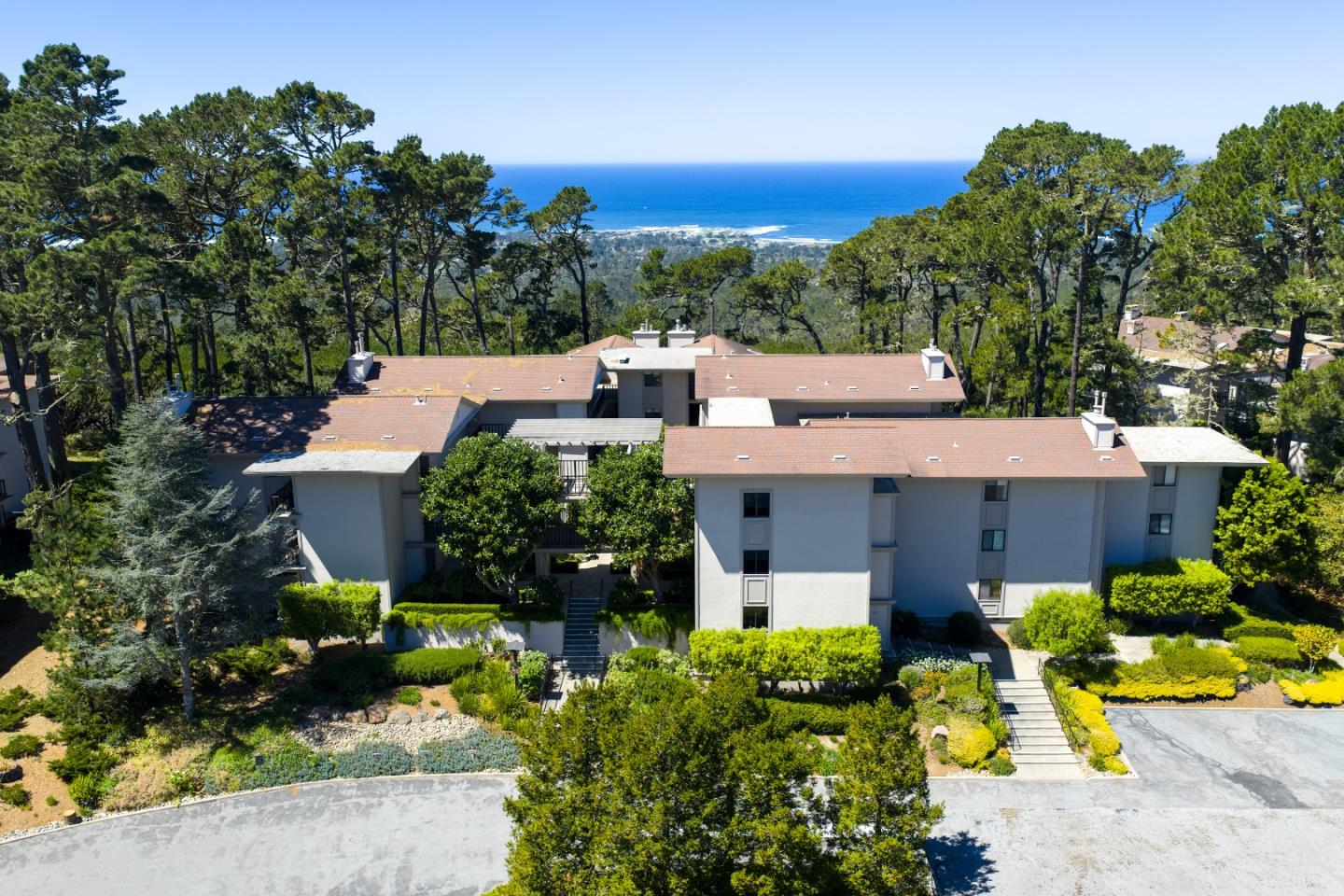 4 Ocean Pines Lane Pebble Beach, CA 93953 - Photo 2 of 49 an aerial view of a house