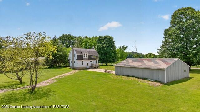 3719 South Williams Road Stockbridge, MI 49285 - Photo 4 of 47 Exterior view w/pole barn