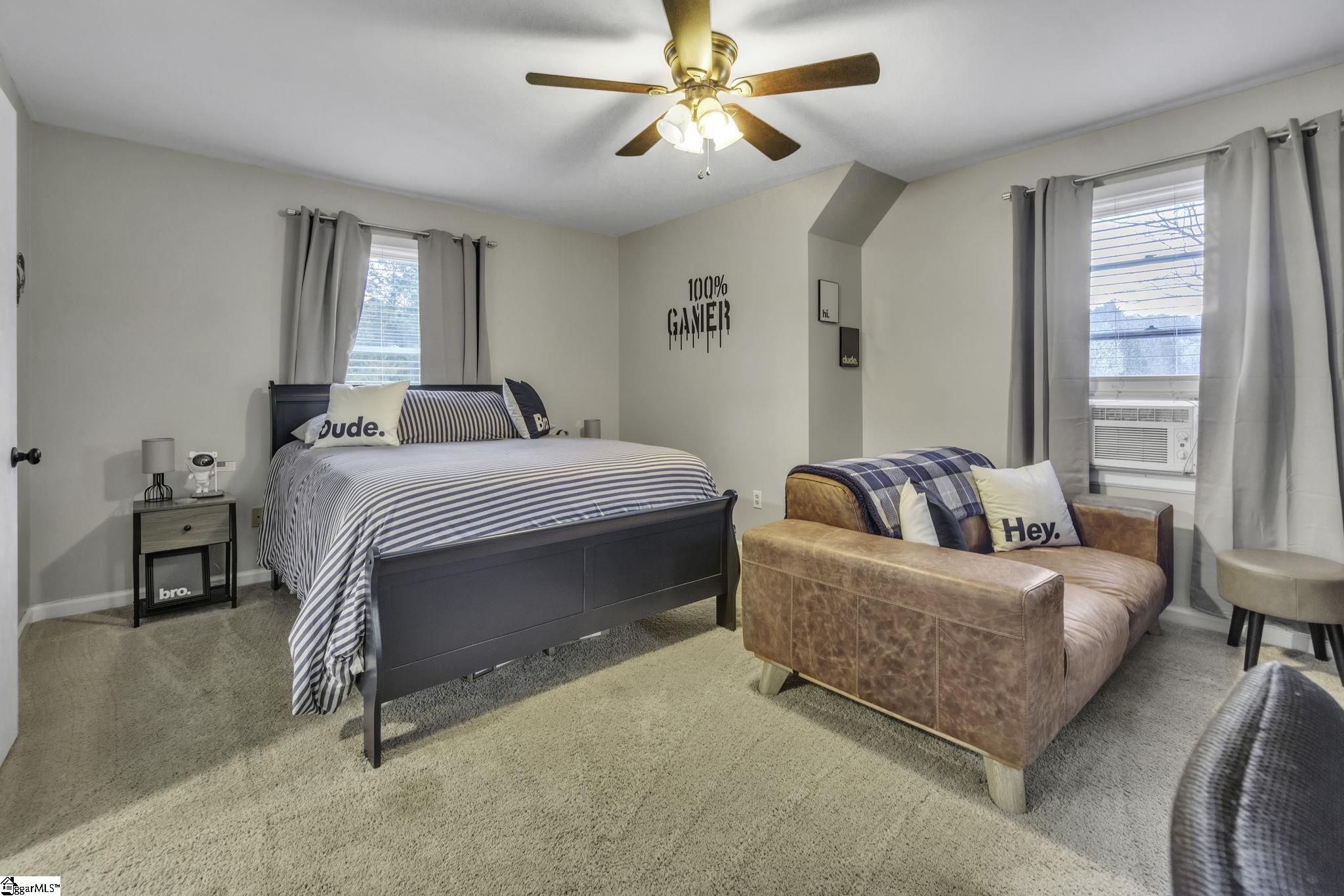 599 Sheriff Mill Road Easley, SC 29642 - Photo 14 of 29 Large second bedroom upstairs that is large enough for a sitting area as well.