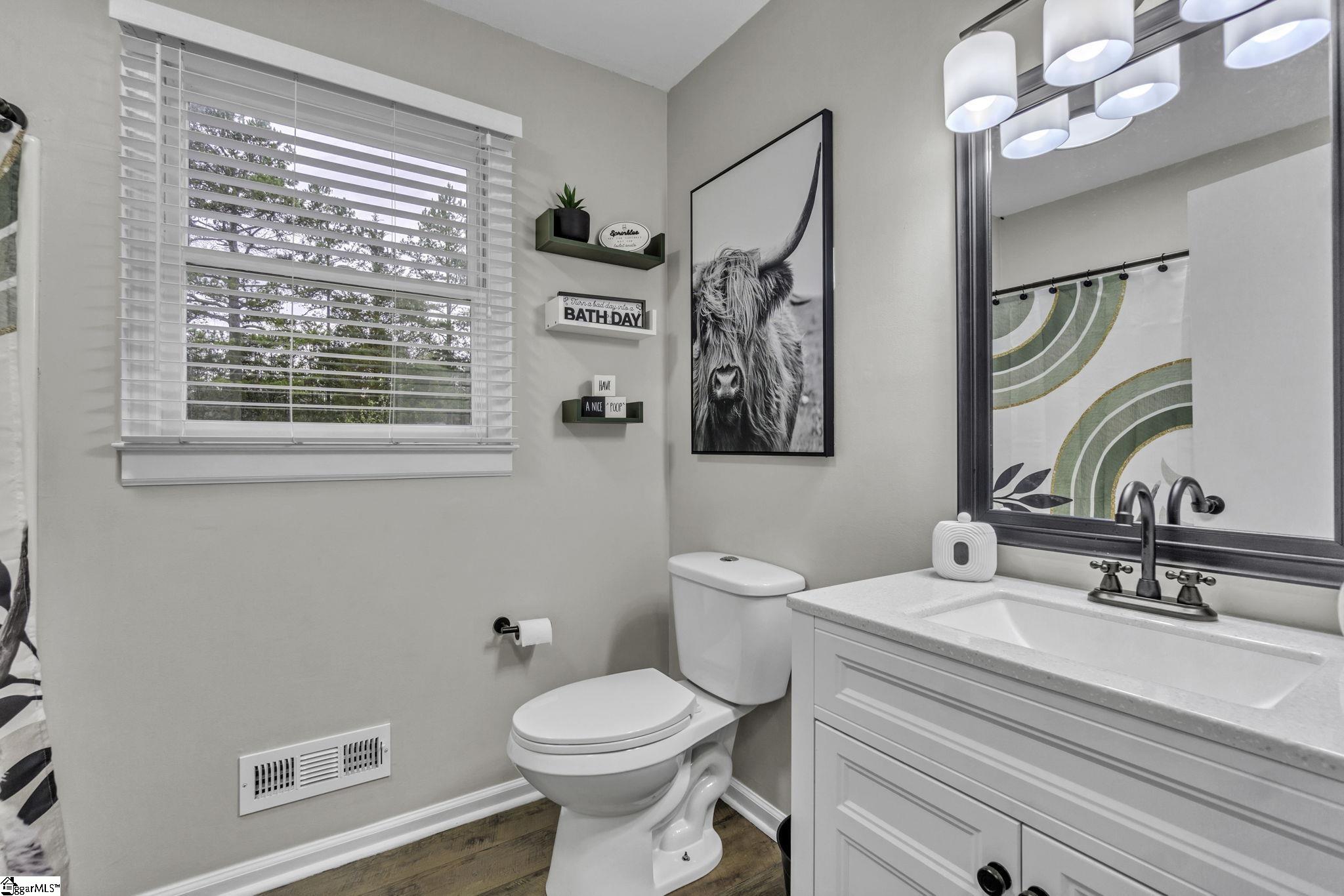 599 Sheriff Mill Road Easley, SC 29642 - Photo 16 of 29 This bathroom is for the two bedrooms upstairs