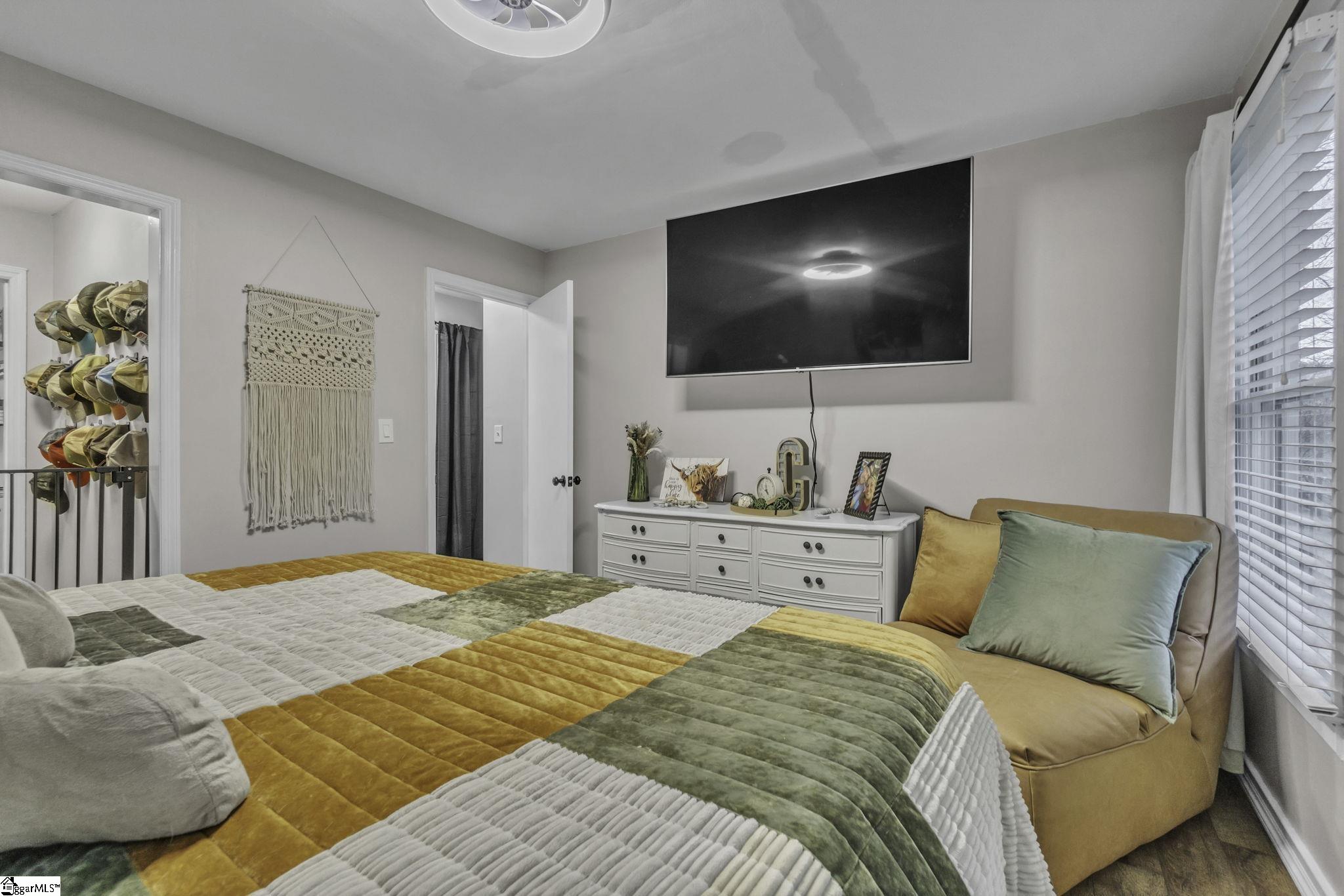 599 Sheriff Mill Road Easley, SC 29642 - Photo 10 of 29 Alternate view of Primary Bedroom on first floor