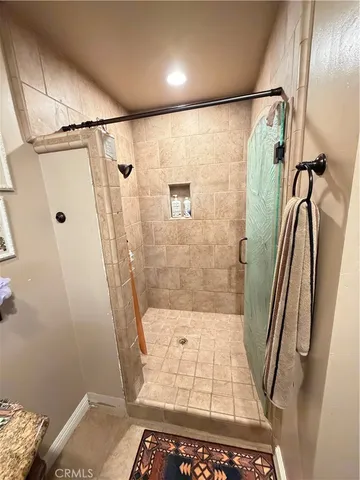 a view of a door with a book and a yard