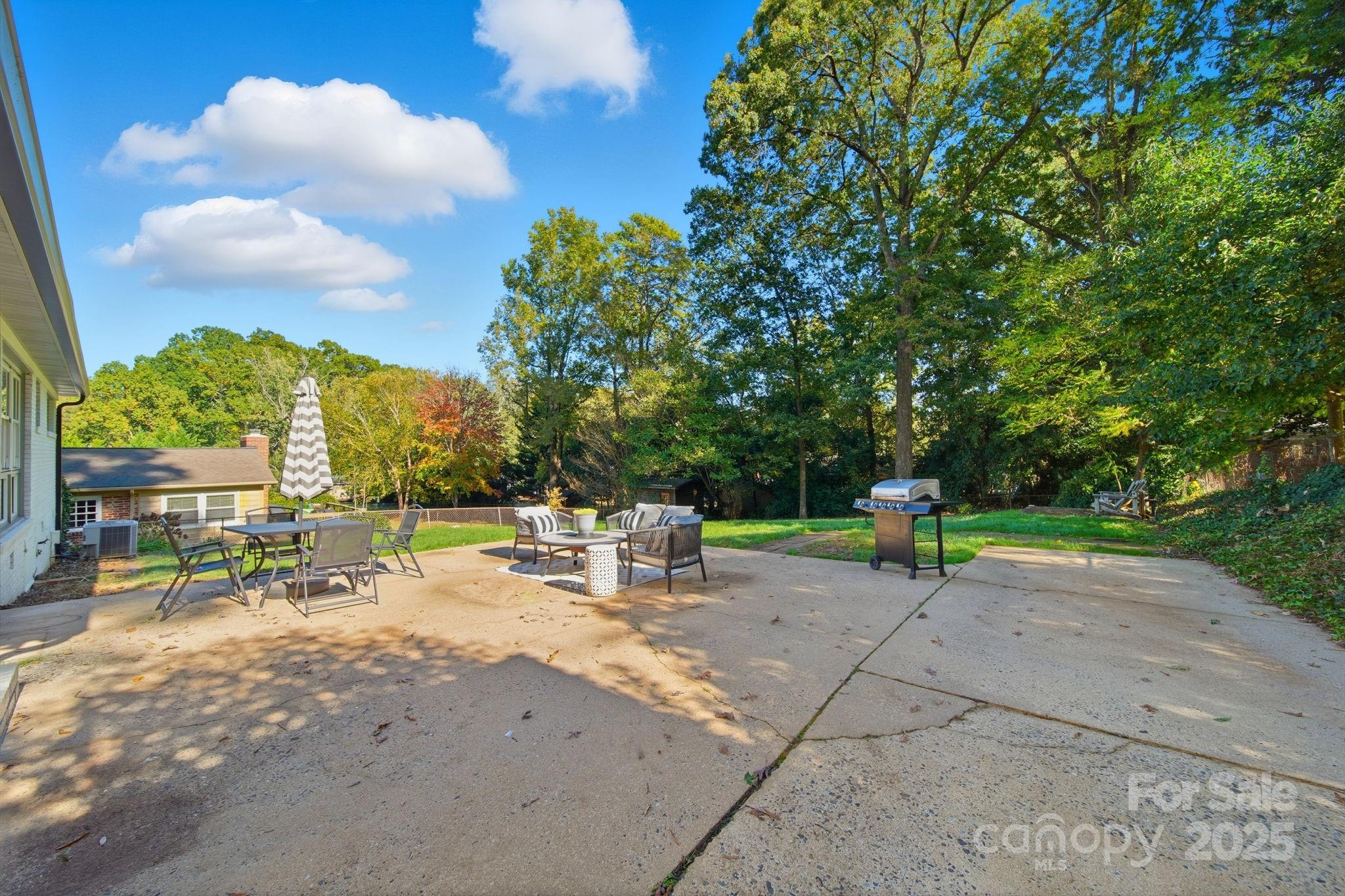 5631 Londonderry Road Charlotte, NC 28210 - Photo 28 of 32 a row of palm trees in the middle of a yard