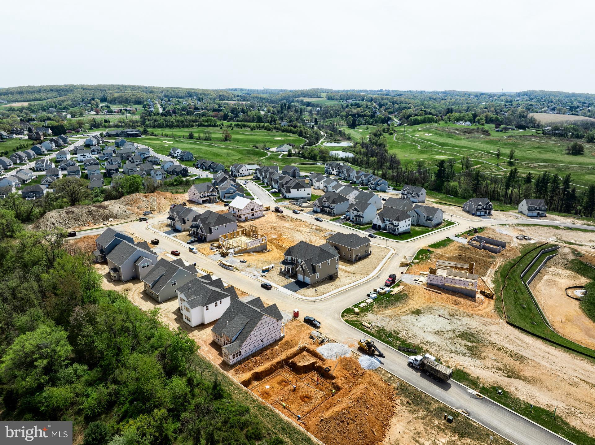 2600 Alperton Drive, Unit DEVONSHIRE York, PA 17402 - Photo 59 of 62 an aerial view of residential houses with outdoor space