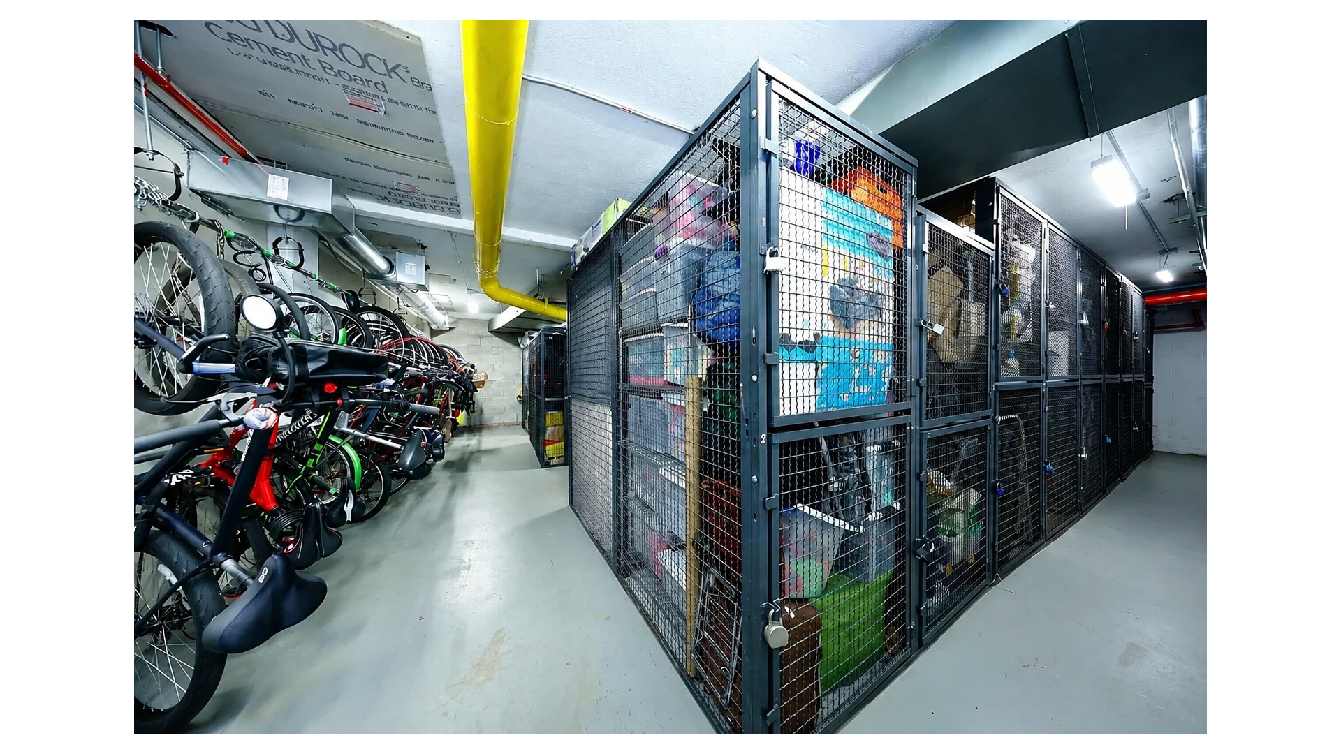 40 Brighton 1st Road, Unit 1A Brooklyn, NY 11235 - Photo 11 of 12 a view of a storage room with a lot of stuff