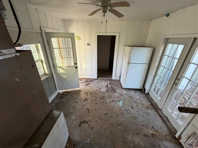 a view of livingroom with hardwood floor and staircase