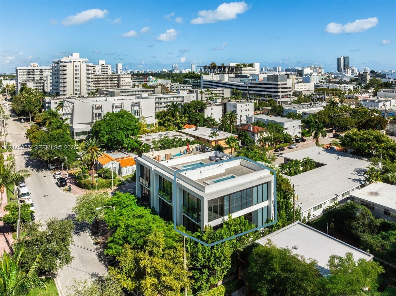 1525 Bay Road, Unit 1525 Miami Beach, FL 33139 - Photo 42 of 45 Entire Townhome - 1 of 3 Townhomes in Building
