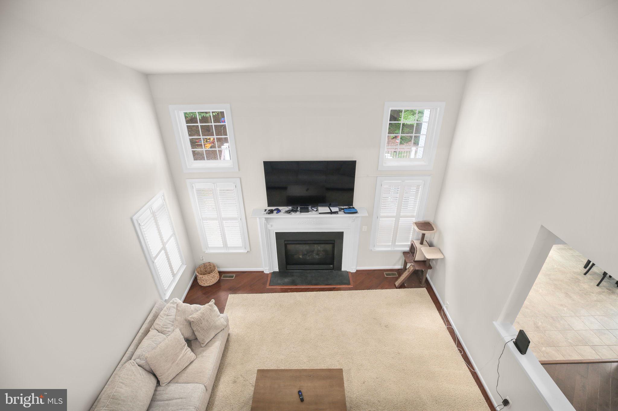 10108 Willow Ridge Lane Spotsylvania, VA 22553 - Photo 37 of 61 a living room with furniture a fireplace and a flat screen tv
