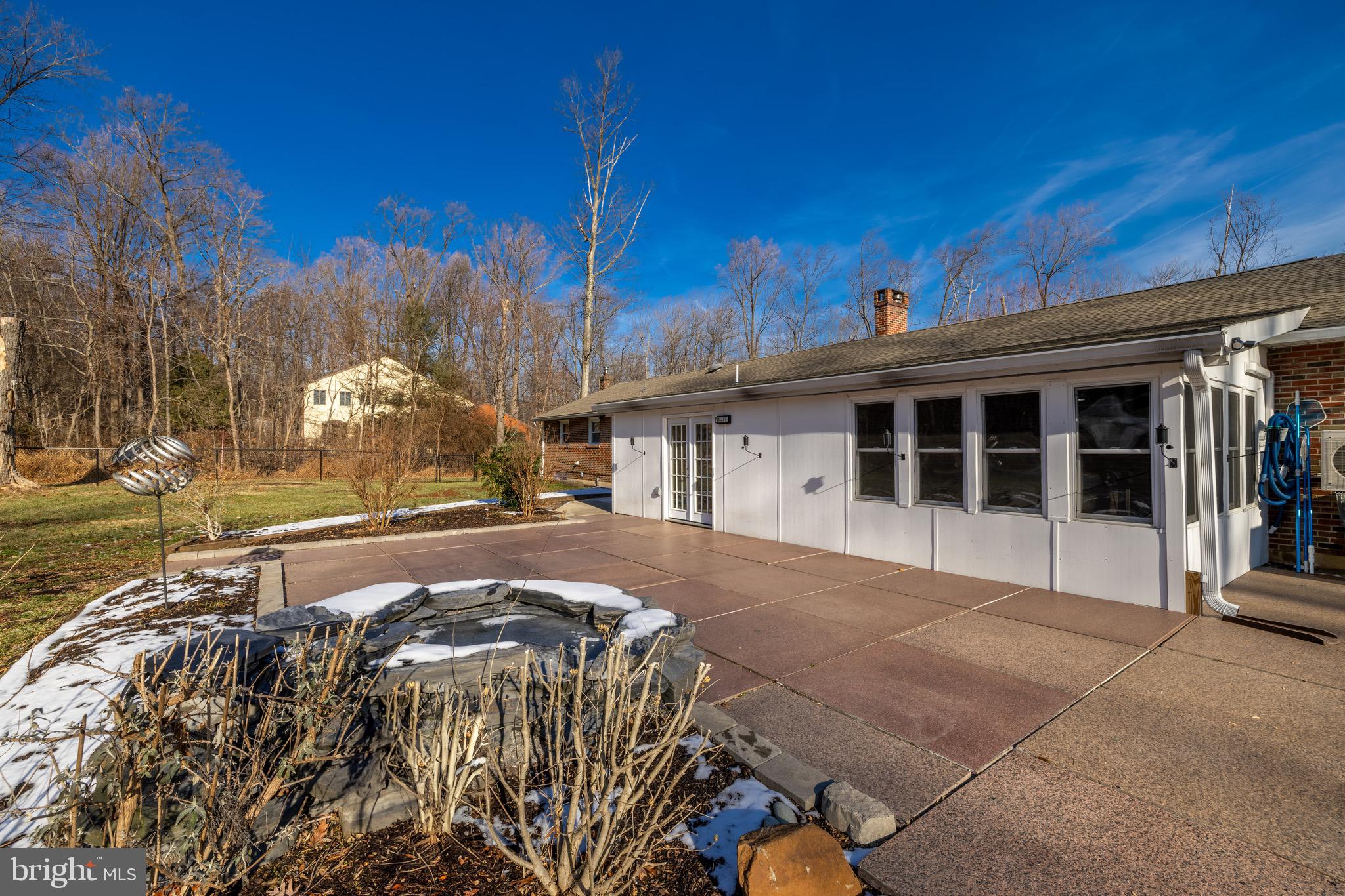 1707 Becker Road Green Lane, PA 18054 - Photo 29 of 41 view of back of house from pool area