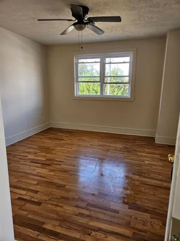 wooden floor in a room