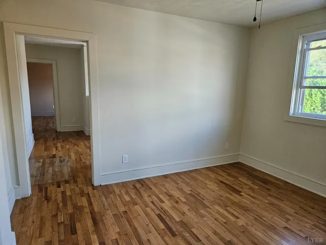 wooden floor in an empty room