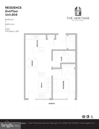 $2,595 | 2027 Rhode Island Avenue Northeast, Unit 401, Washington, DC 20018