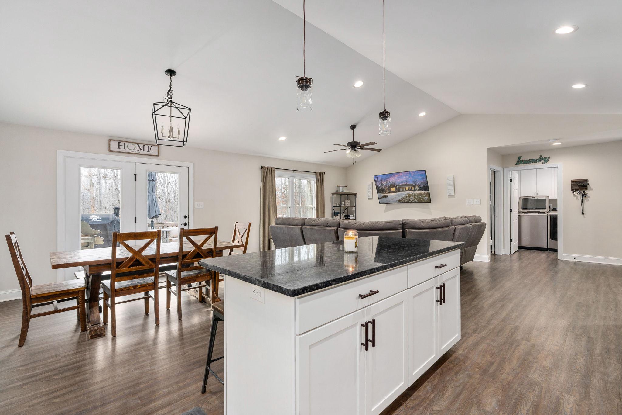 10514 Hart Court Culpeper, VA 22701 - Photo 34 of 34 a kitchen with counter space dining table and chairs