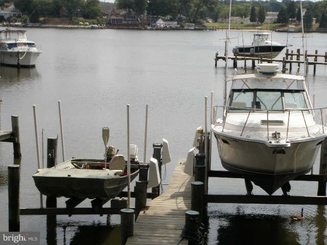 86 Johnson Road Pasadena, MD 21122 - Photo 5 of 30 View OF TWO BOAT LIFT (15000)