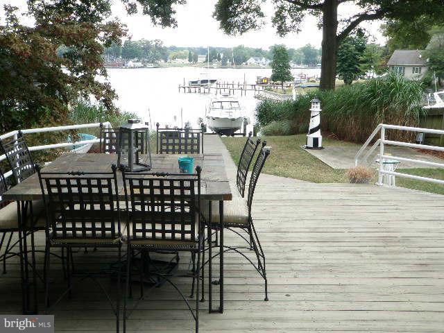 86 Johnson Road Pasadena, MD 21122 - Photo 7 of 30 View OF THE 20X20 DECK OVER LOOKING AT THE WATER