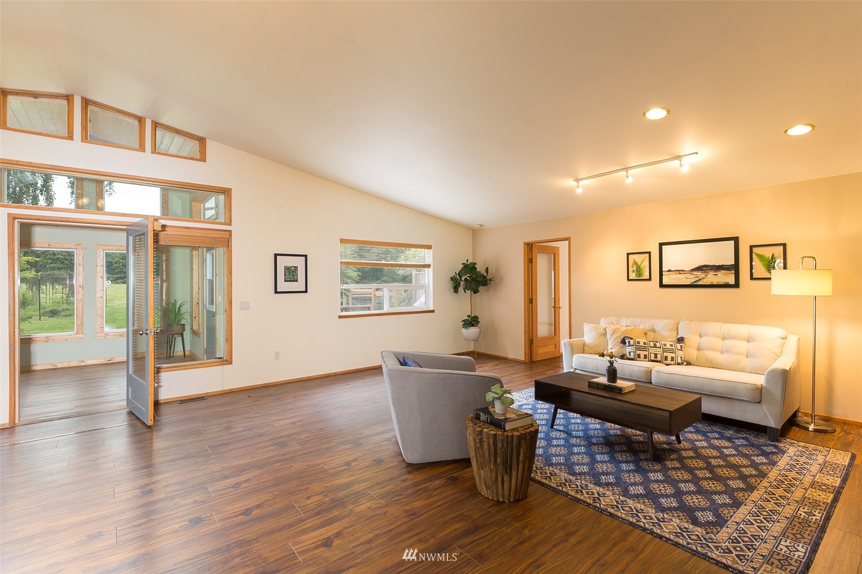 313 Applegate Lane Sequim, WA 98382 - Photo 4 of 40 a living room with furniture and wooden floor