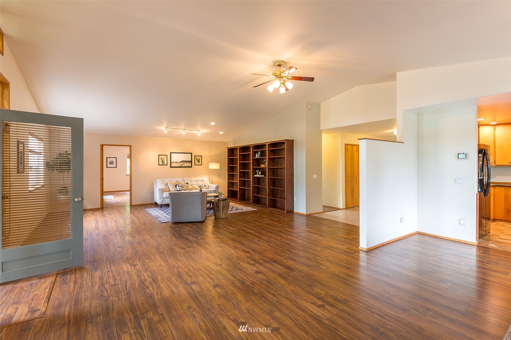 313 Applegate Lane Sequim, WA 98382 - Photo 9 of 40 a view of a livingroom with furniture wooden floor and window