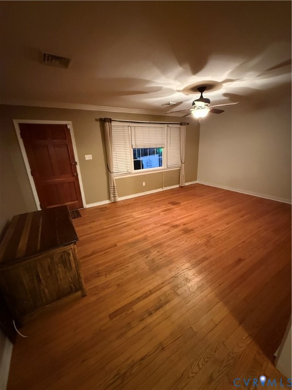 2307 Adelphi Road Henrico, VA 23229 - Photo 13 of 15 a view of empty room with wooden floor
