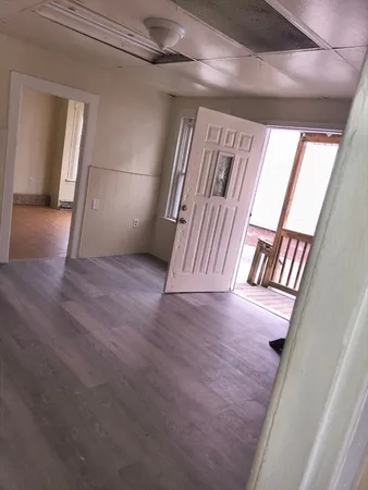 wooden floor in an empty room