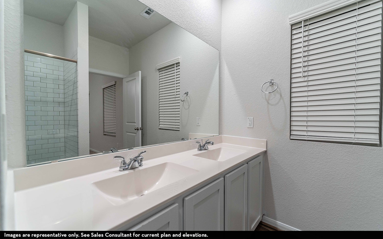 108 Zion Drive Kyle, TX 78640 - Photo 9 of 13 a bathroom with a sink and a mirror
