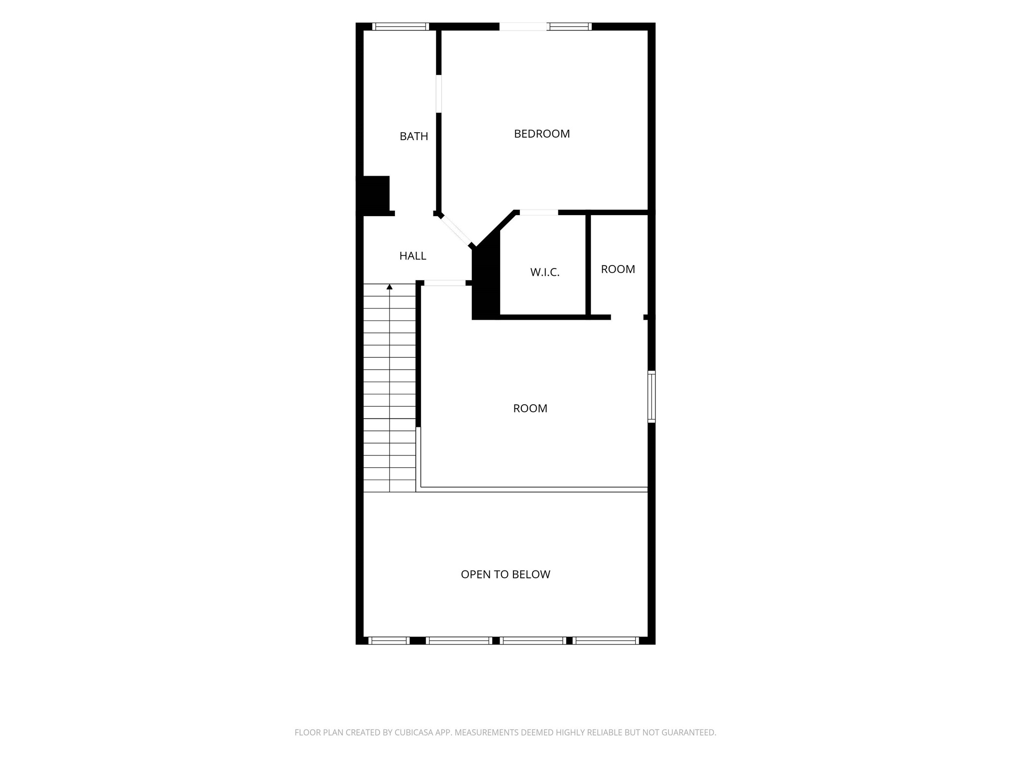 2811 Hardeman Street, Unit B Austin, TX 78704 - Photo 33 of 34 An intuitive second-floor layout highlights private sleeping quarters and open-to-below architectural design.
