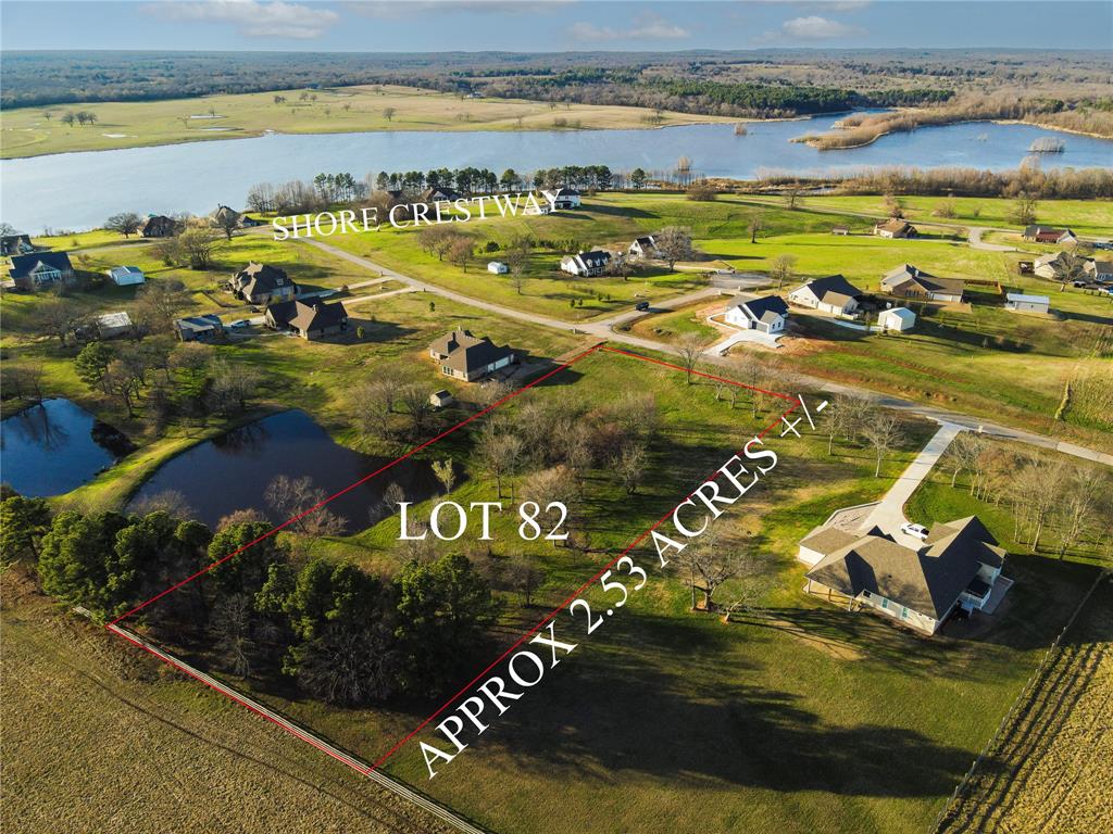 5455 Saddle Ridge Court Athens, TX 75752 - Photo 5 of 25 Drone / aerial view with a water view