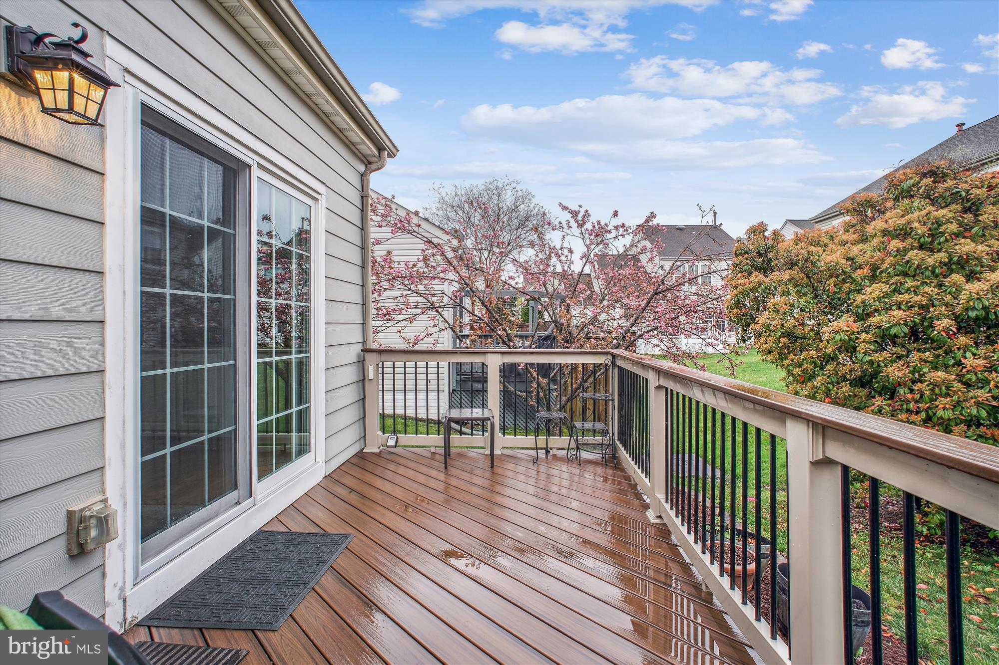 2454 Arctic Fox Way Reston, VA 20191 - Photo 49 of 54 a view of balcony with wooden floor and fence