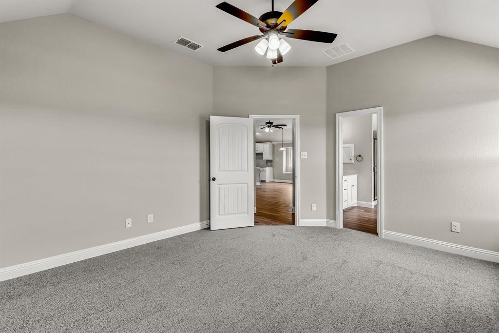314 Pennington Road Josephine, TX 75173 - Photo 11 of 37 a view of an empty room and a ceiling fan