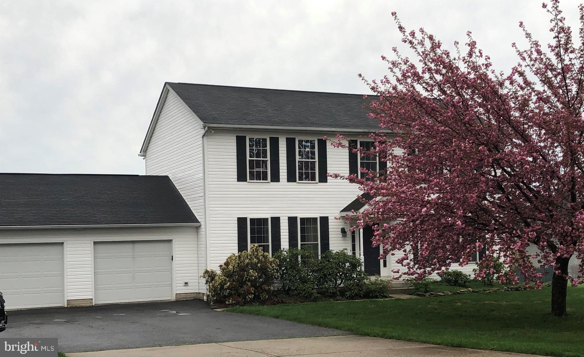 14127 Peddicord Road Mount Airy, MD 21771 - Photo 47 of 48 Front View with Cherry Tree in Bloom