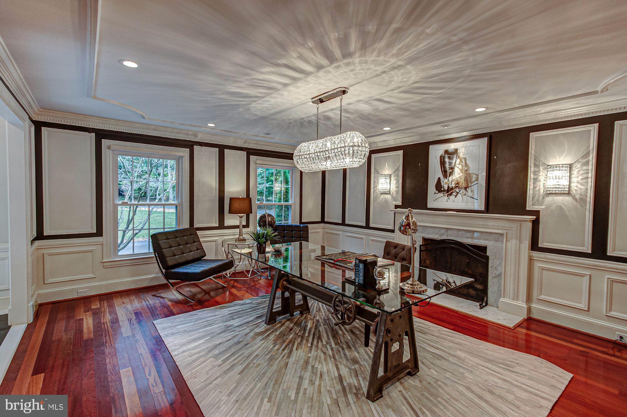 312 Runner Road Great Falls, VA 22066 - Photo 3 of 35 formal living / study