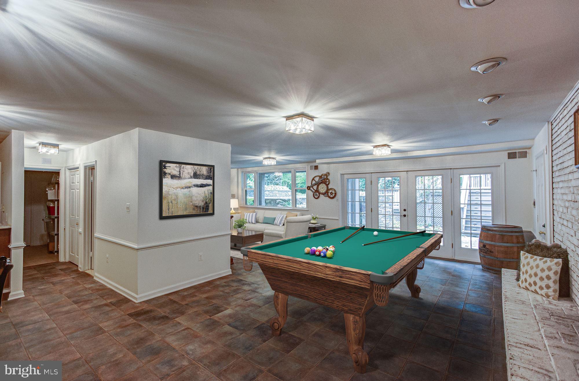 312 Runner Road Great Falls, VA 22066 - Photo 26 of 35 lower level rec room