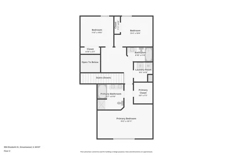 $385,000 | 906 Elizabeth Drive, Streamwood, IL 60107
