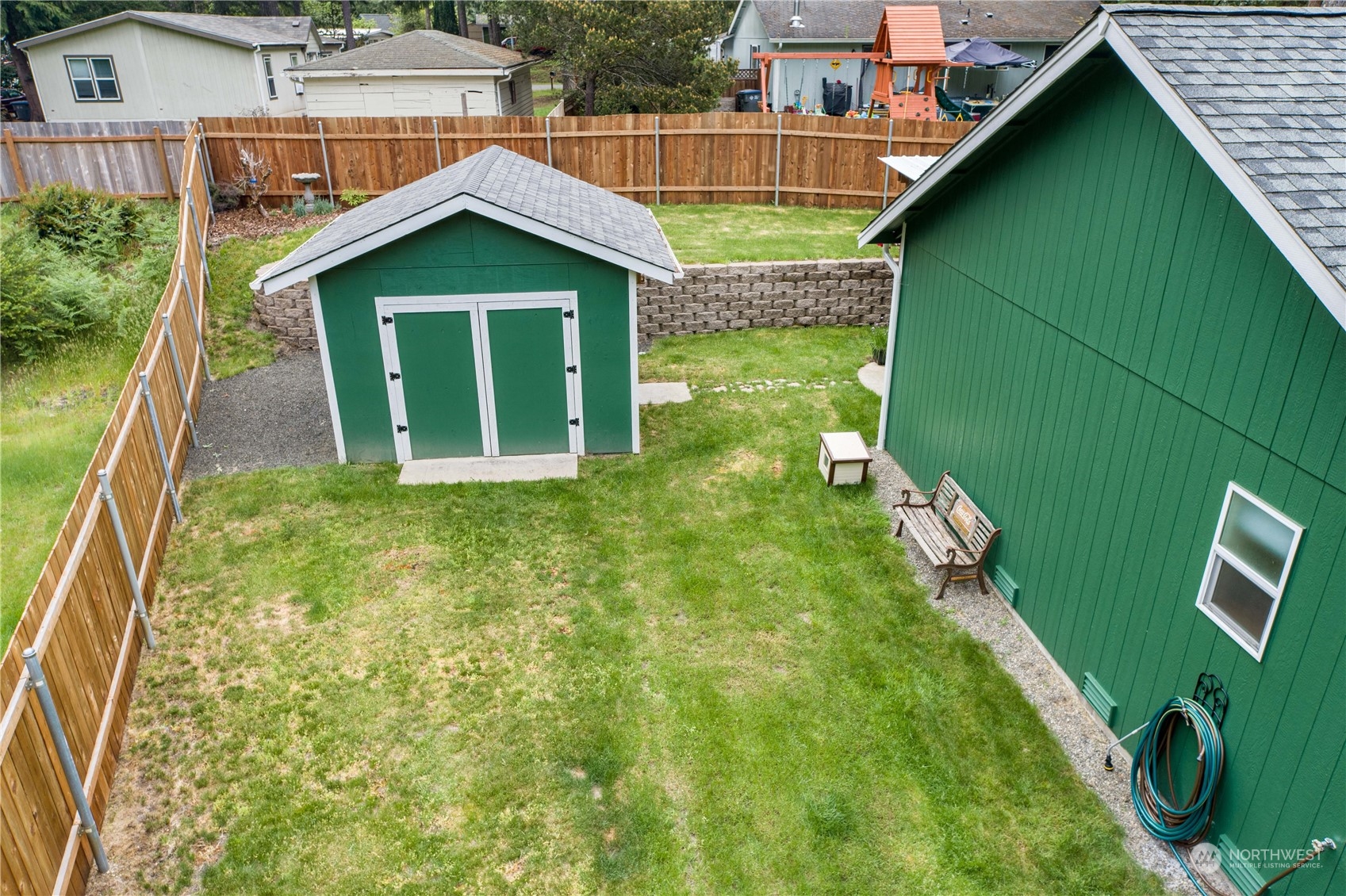 80 East Dunvegan Road Shelton, WA 98584 - Photo 20 of 24 a house with garden in front of it