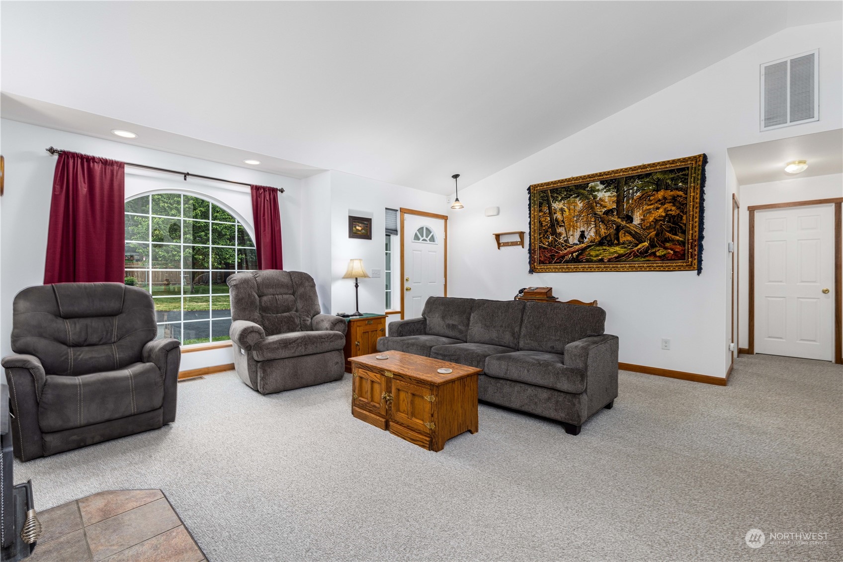 80 East Dunvegan Road Shelton, WA 98584 - Photo 3 of 24 a living room with furniture and a large window