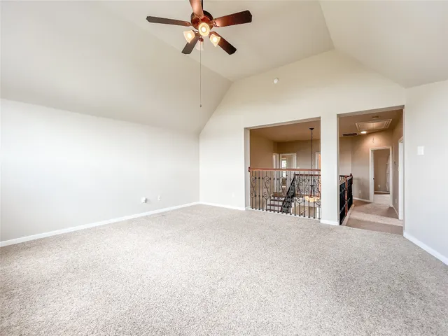 a view of a livingroom with a flat screen tv