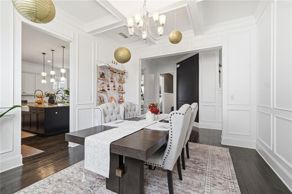 178 Fieldbrook Crossing Canton, GA 30115 - Photo 15 of 71 a view of a dining room with furniture and wooden floor