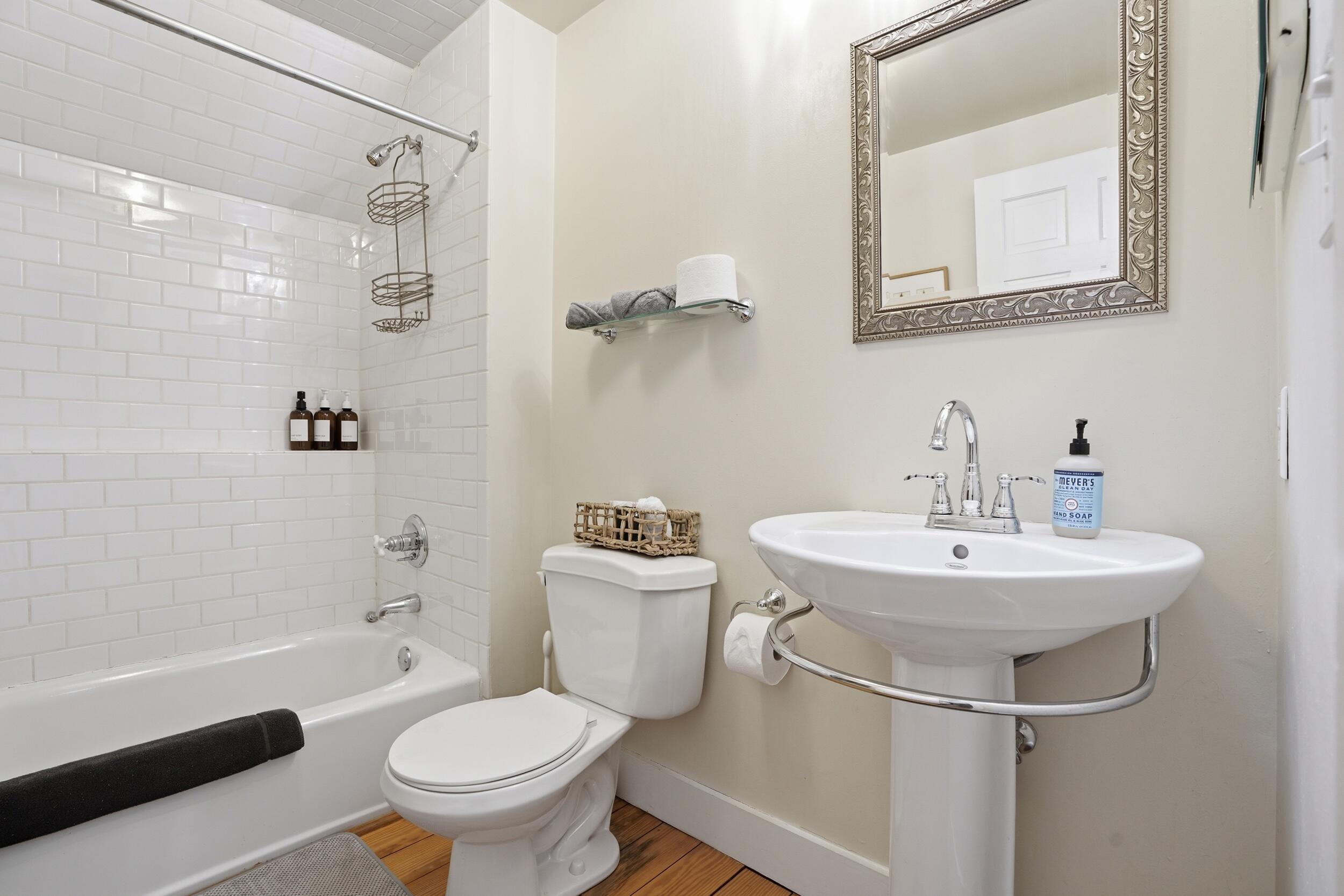 10 Tryon Farm Lane, Unit F10 Michigan City, IN 46360 - Photo 27 of 32 a bathroom with a sink toilet and shower