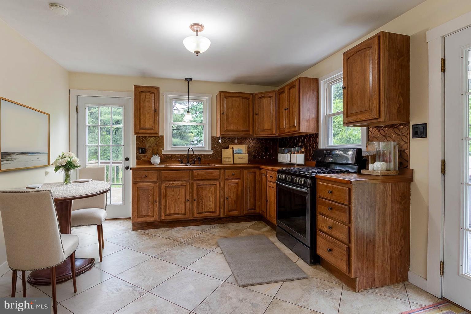 1724 East Branch Road State College, PA 16801 - Photo 5 of 31 Charming kitchen with warm wood accents.