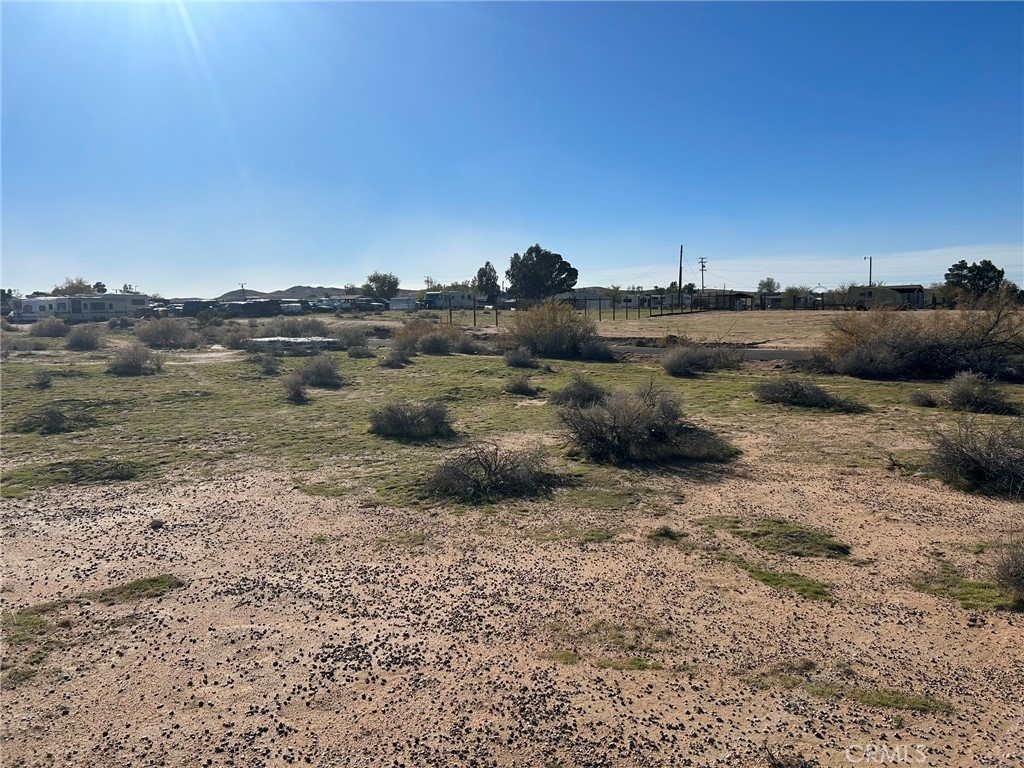 0 Sunset View Road Hinkley, CA 92347 - Photo 12 of 15 a view of a dry yard with and trees
