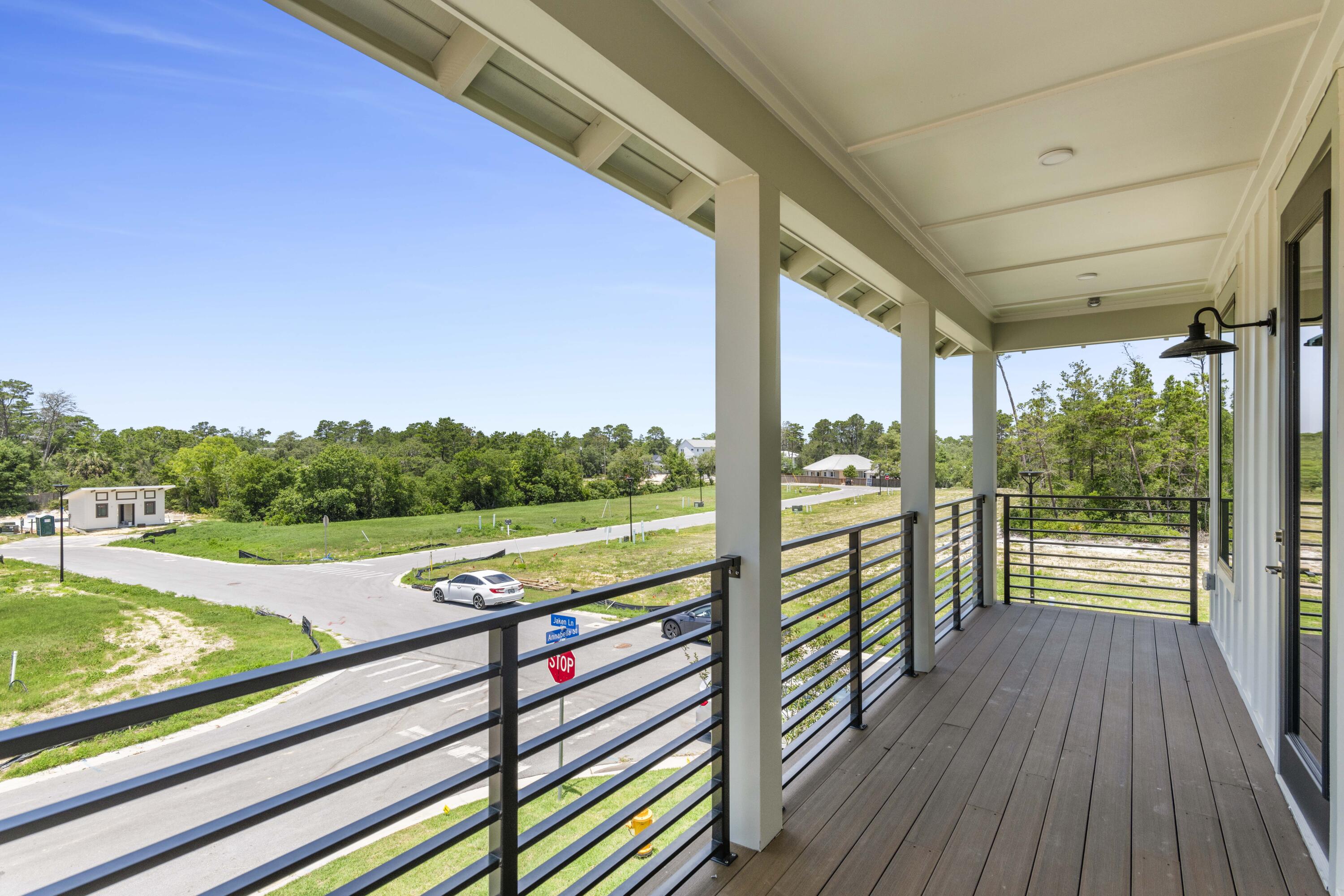 Tbd Tbd Annabella St Inlet Beach, Unit LOT 10 Inlet Beach, FL 32461 - Photo 15 of 37 Covered Balcony
