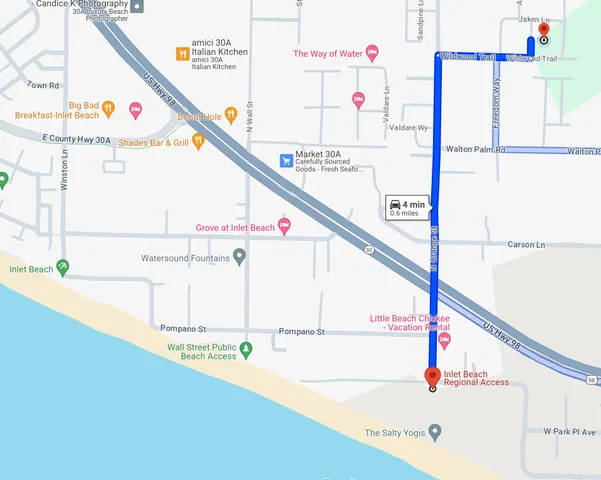 $1,190,000 | Tbd Tbd Annabella St Inlet Beach, Unit LOT 10, Inlet Beach, FL 32461