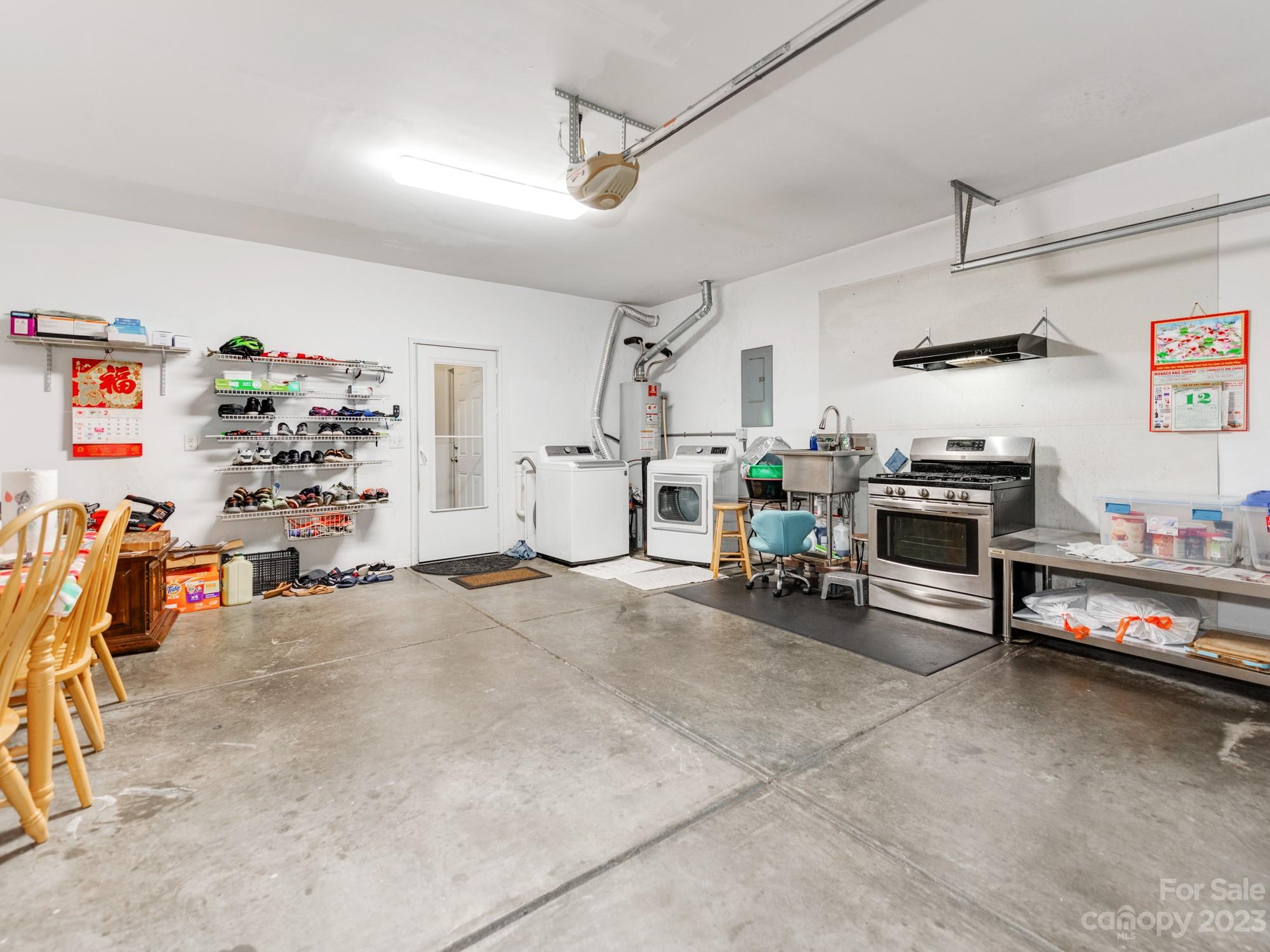4409 Lawrence Daniel Drive Matthews, NC 28104 - Photo 34 of 38 a view of a garage with furniture